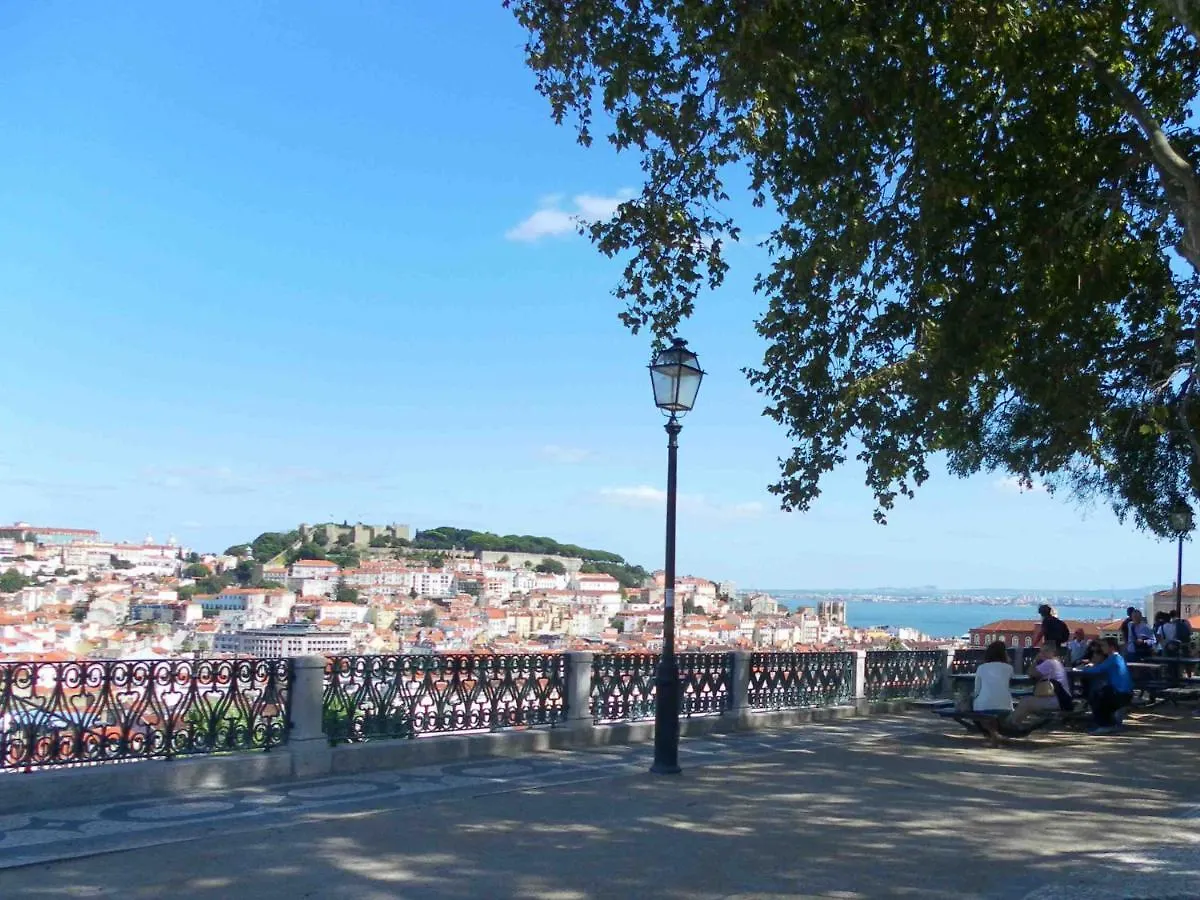 Bl Bairro Alto Famous Bica Funicular Street View Apartment Lisbon 0*,