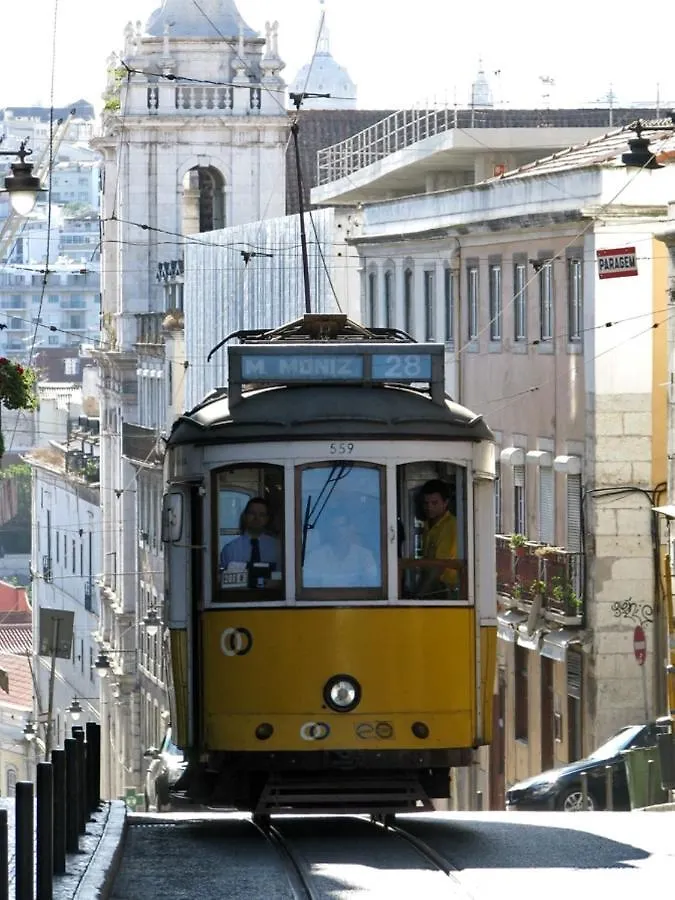 Bl Bairro Alto Famous Bica Funicular Street View Apartment Lisbon