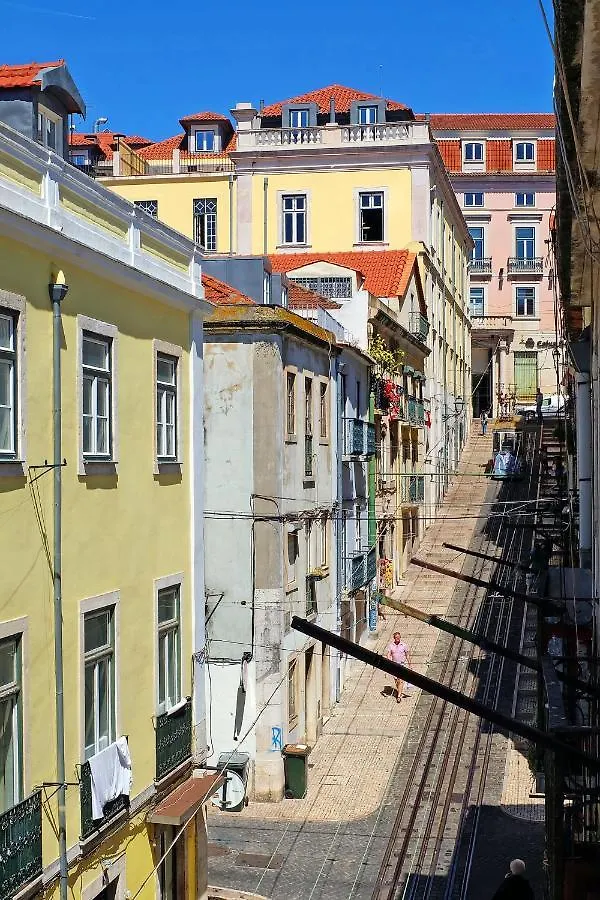 Bl Bairro Alto Famous Bica Funicular Street View Apartment Lisbon 0*,  Portugal